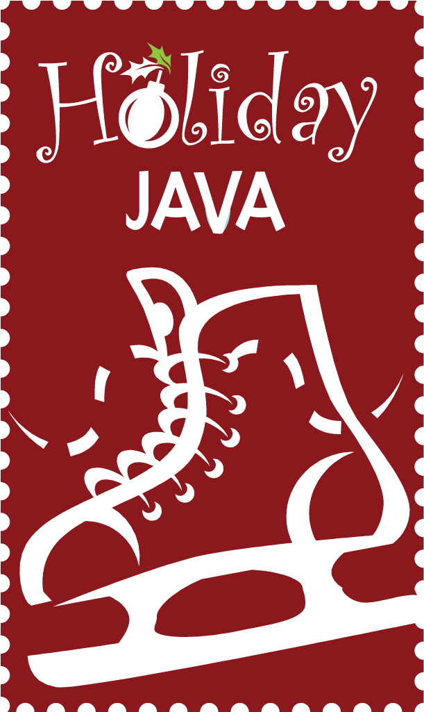 Aa Holiday Java - Cute Holiday Dog Card (1024x1024), Png Download