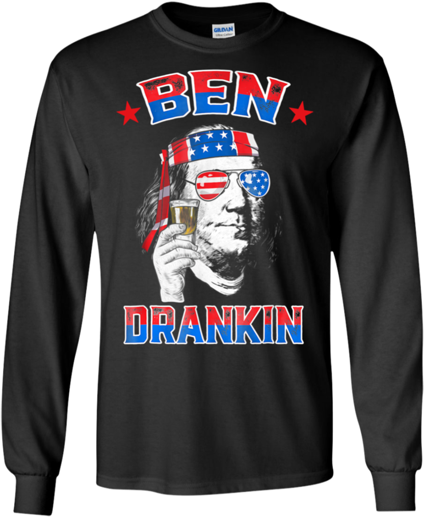 4th Of July Shirts For Men Ben Drankin Benjamin Franklin - All Gave Some Some Gave All 9-11-2001 16 Years Anniversary (1024x1024), Png Download