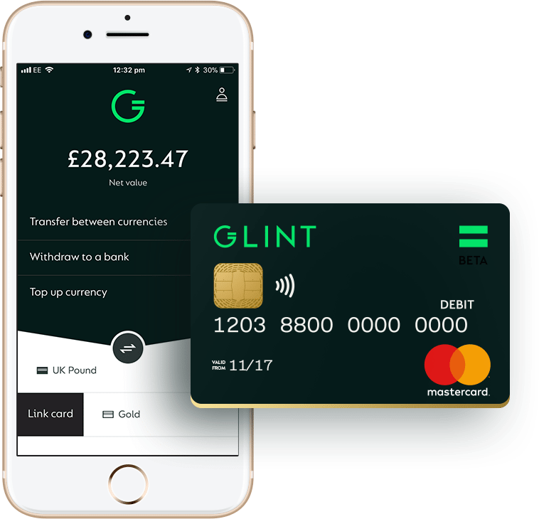 Fintech Startup Glint De Cloaks To Offer A Multi Currency - Glint Mastercard (758x730), Png Download