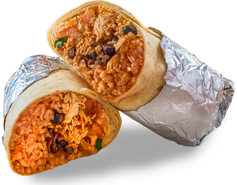 Burritos - Adobo Mexican Grill (800x625), Png Download
