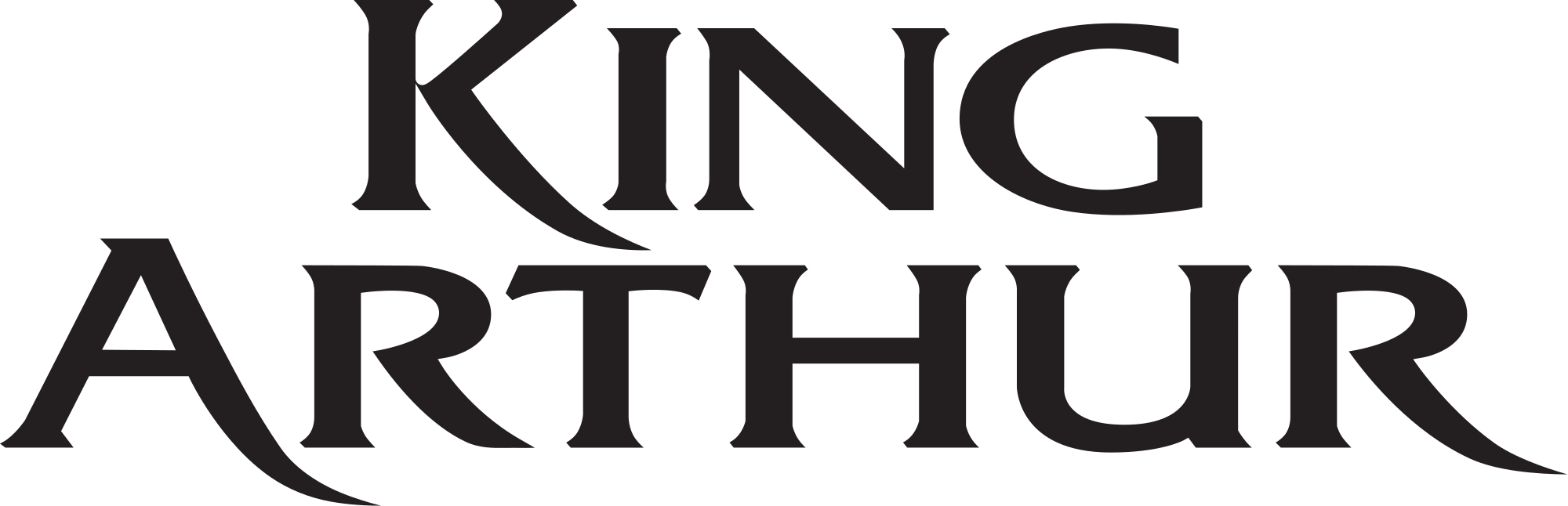 Open - Rey Arturo Logo (2000x646), Png Download