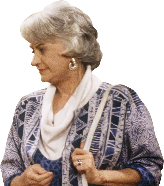 Dorothy - Bea Arthur & Valerie Bertinelli (800x774), Png Download