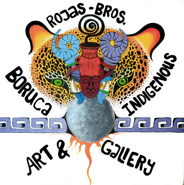Happenings Rojas Bros Borucan Art Gallery New Location - Rojas Bros Boruca Indigenous Arts (597x600), Png Download