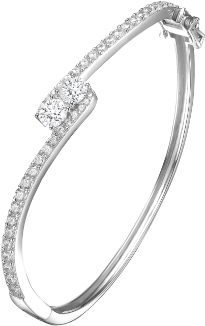 Drop A Glint With Lab Created Diamonds By Genevive - Necklace (864x864), Png Download