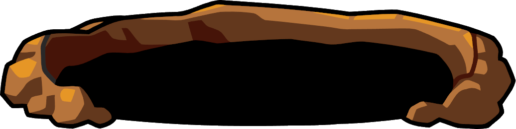 Crater - Clip Art (1036x260), Png Download