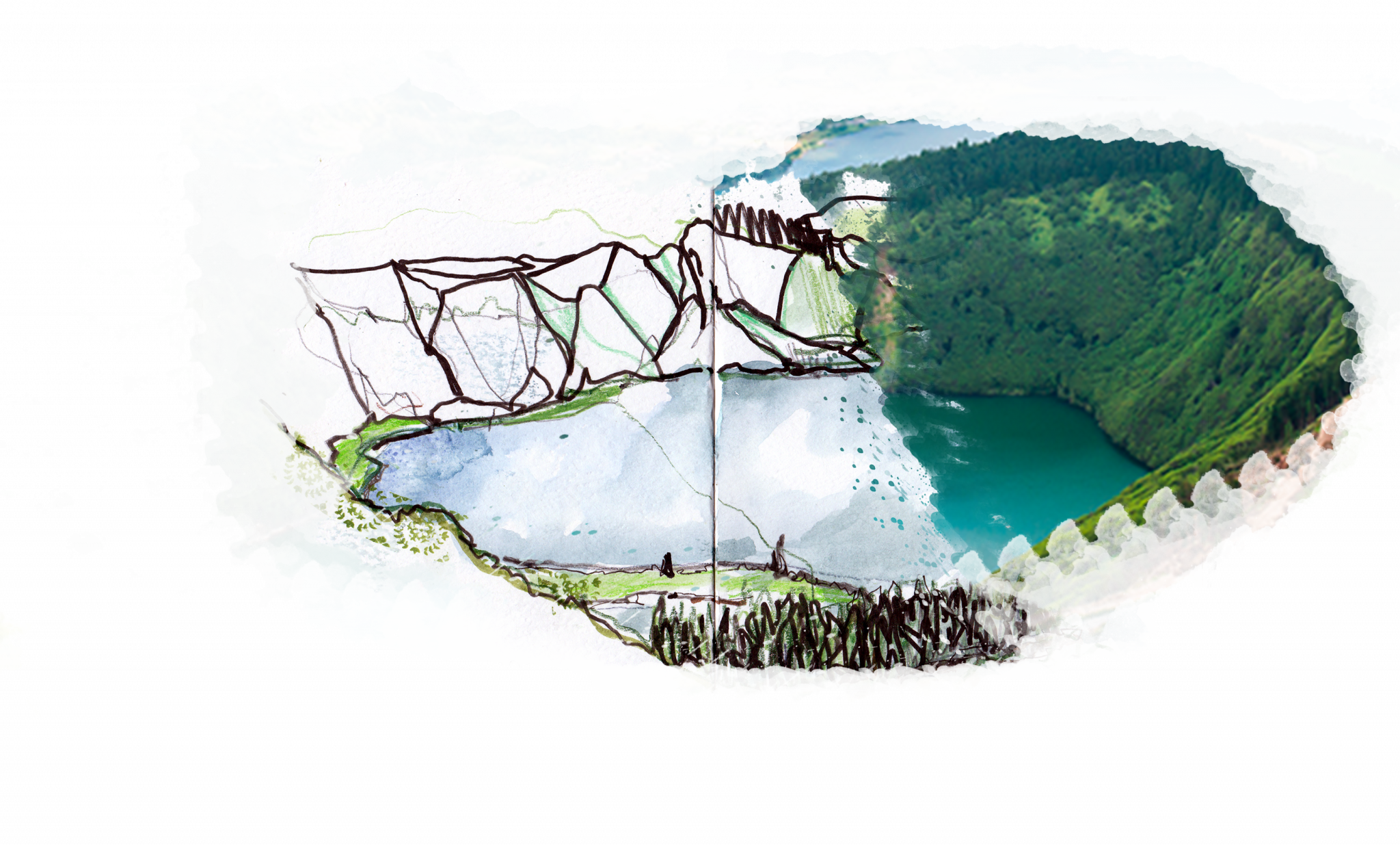 Azores - Map (2048x1235), Png Download