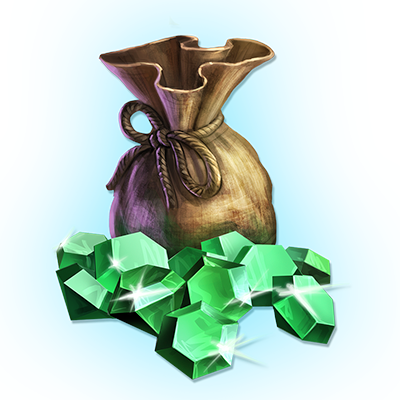 1500 Smite Gems Logo - Gemas Smite (400x400), Png Download