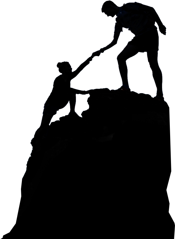 Closely With Our Clients To Help Them Achieve Their - Help To Climb Png (633x986), Png Download