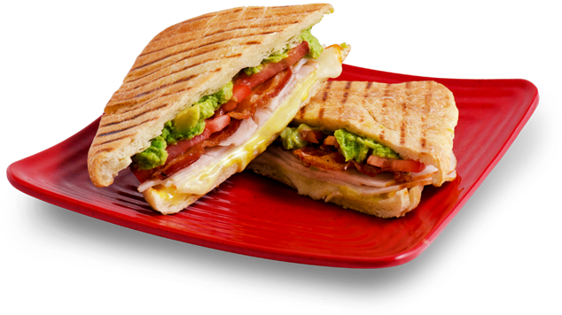 Turkey Bacon Avocado - Sandwich Shops In Chennai (637x417), Png Download