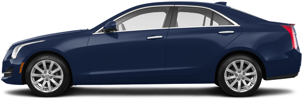 2018 Cadillac Ats Sedan Turbo - Cadillac Ats Adriatic Blue (640x390), Png Download