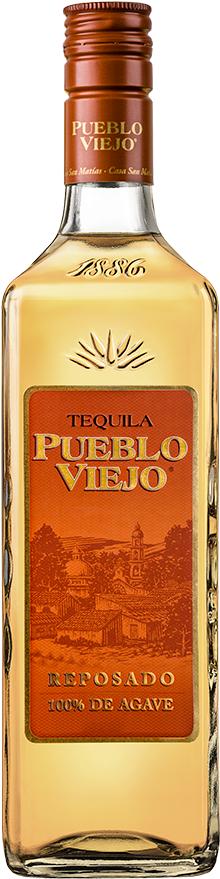 San Matías Gran Reserva - Tequila Pueblo Viejo Png (228x899), Png Download