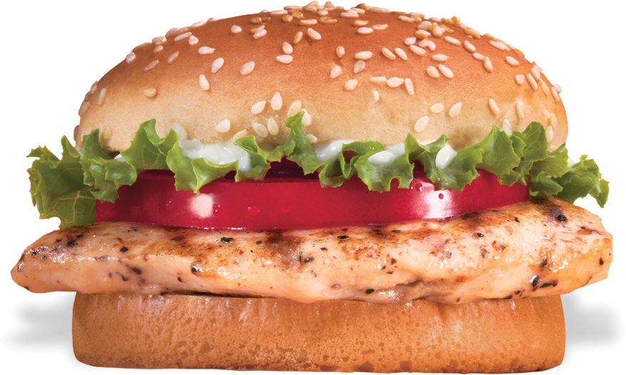 Grilled Cheese Clipart Bbq Food - Grilled Chicken Fillet Burger (940x530), Png Download
