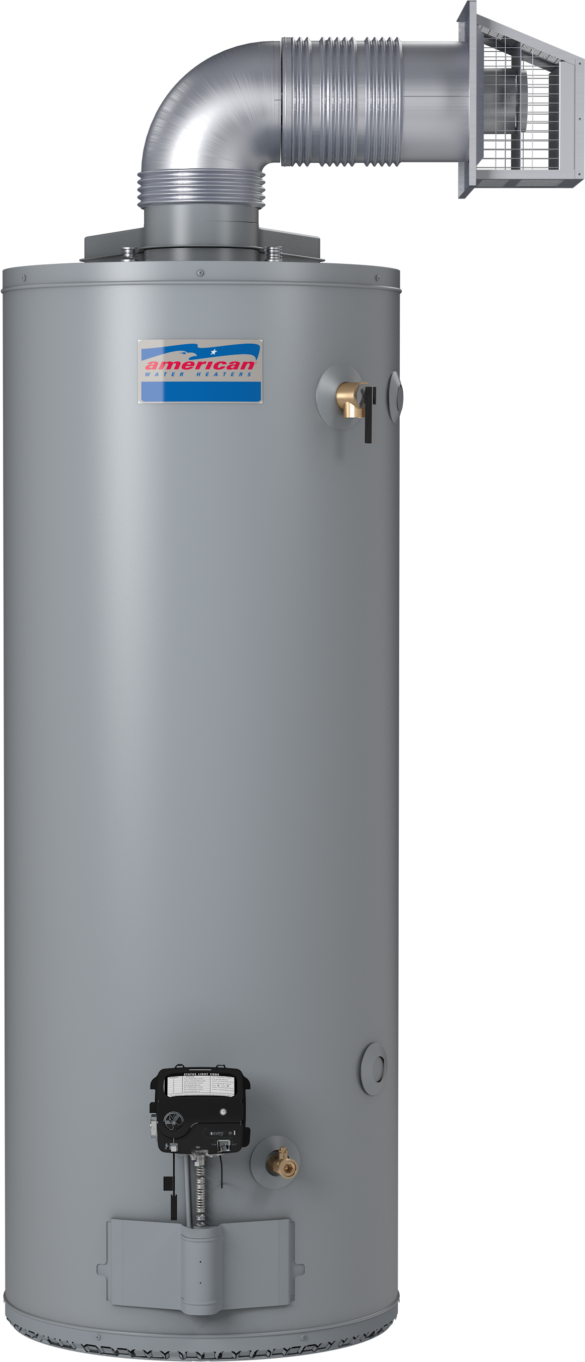 Png - Ao Smith Gdvt-50 Residential Natural Gas Water Heater (2000x3000), Png Download