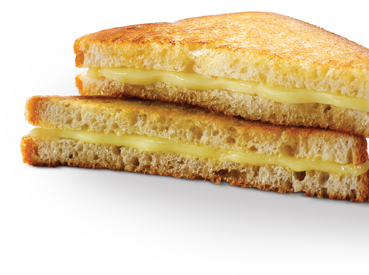 Free Classic Grilled Cheese At Cheeseboy - Fast Food (526x392), Png Download
