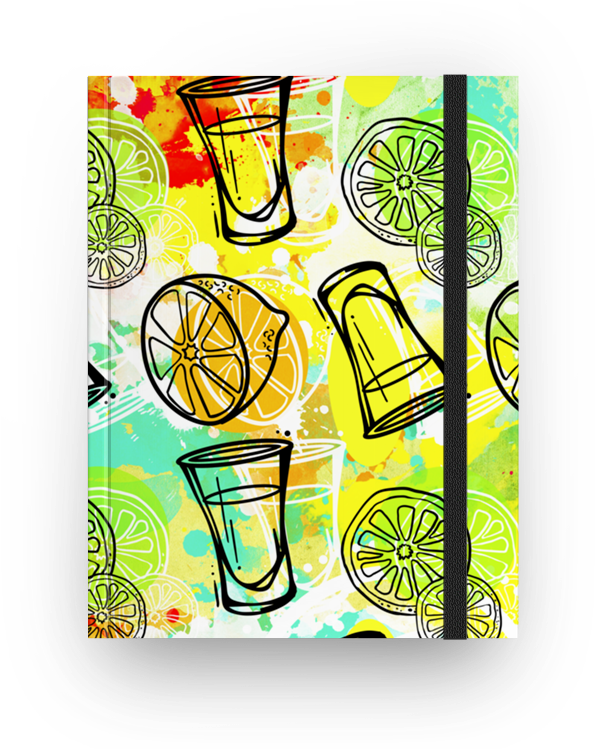 Caderno Viva La Tequila De Golo Designna - Notebook (800x800), Png Download