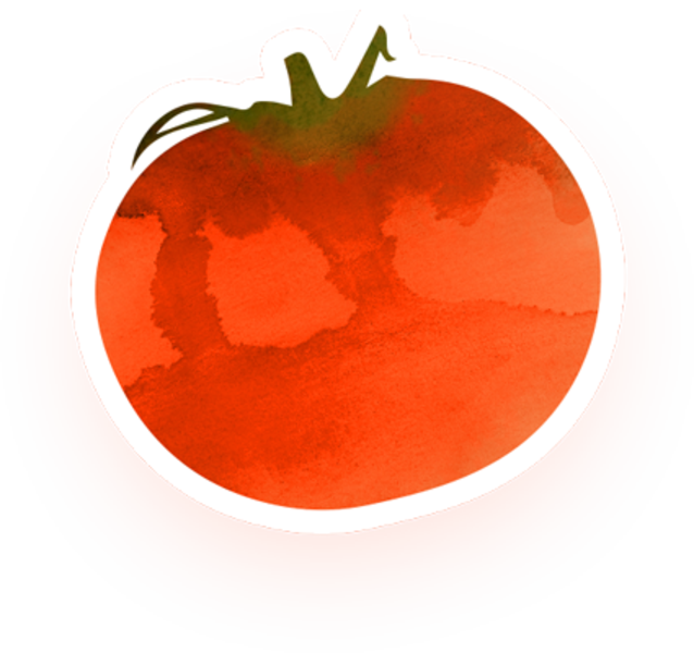 Tomatoes Clipart Watercolor - Plum Tomato (638x600), Png Download