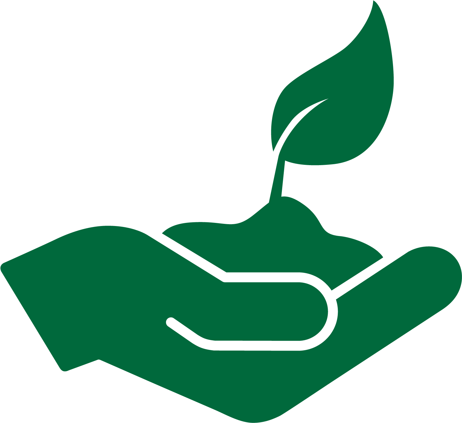 Lincoln Lakes Organic Library - Hand Plant Png Agriculture (1800x1800), Png Download