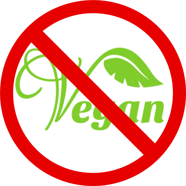 Vegan Sticker (600x600), Png Download