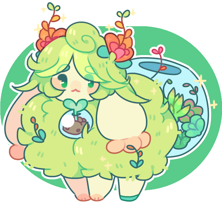 A Custom Bun For Lieicent &nbsp - Flufferbun Cactus (779x704), Png Download