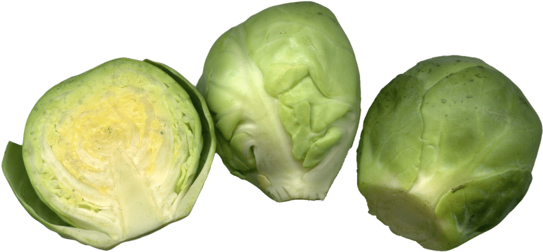 Free Png Brussels Sprouts Png Images Transparent - Brussel Sprouts Png (850x417), Png Download
