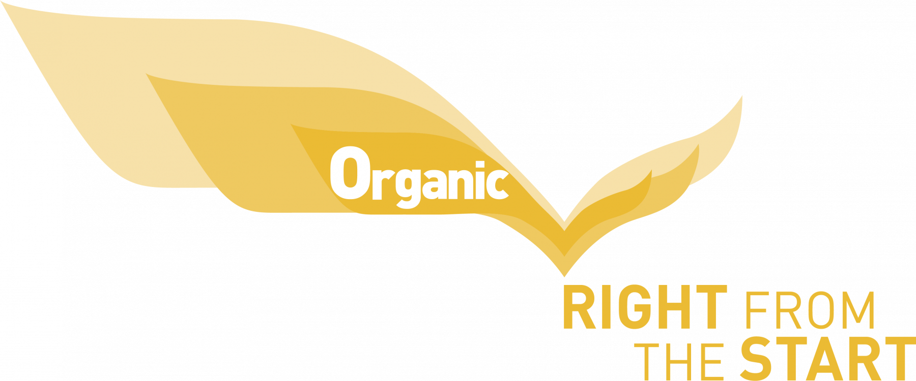 Organic Right From The Start - Graphic Design (1800x750), Png Download