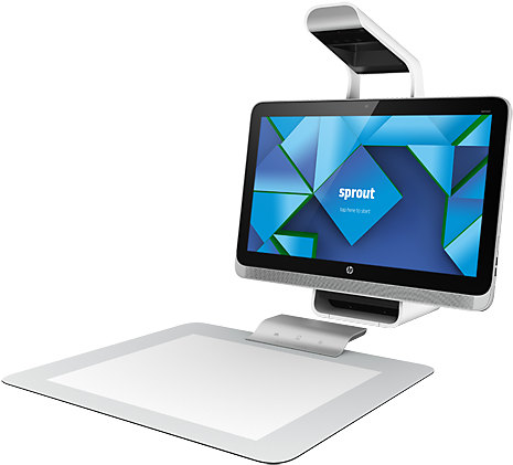 Hp Sprout J4w72aa - Sprout By Hp (573x430), Png Download