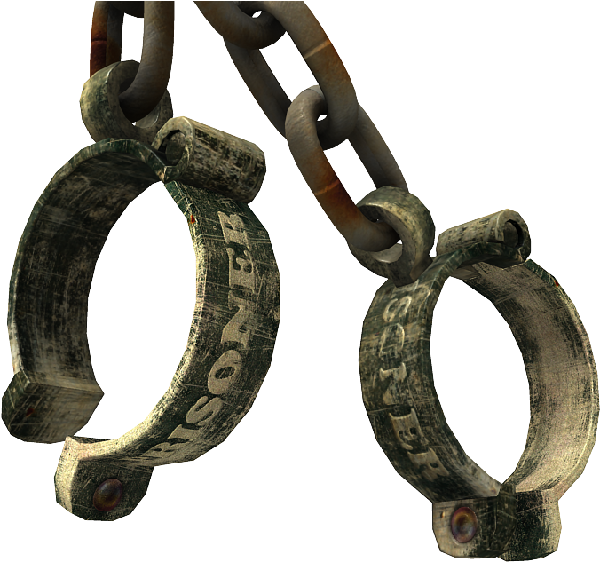 Prison Shackles Modeling By John Chen - Shackles & Chains Png (1280x720), Png Download