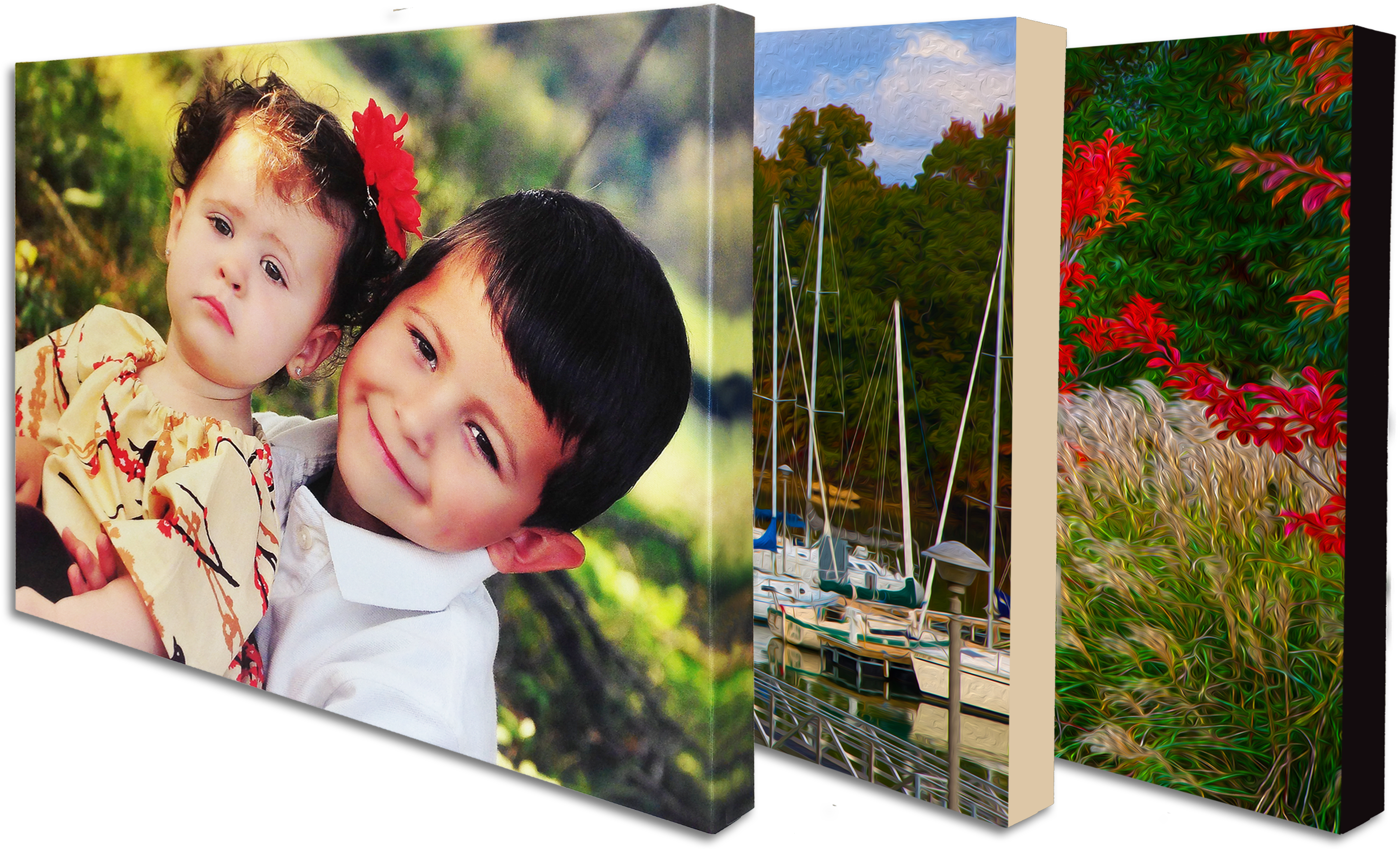 Edge Options - Canvas Wraps (3600x1910), Png Download