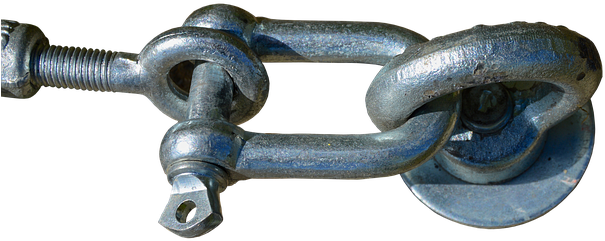 Shackles, Eyelet, Fixing, Rope Tensioner - Rope (627x340), Png Download