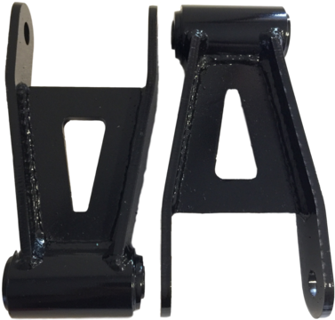 3in John C Garage Drop Shackles 2011 Gm 2500hd - Rifle (480x480), Png Download