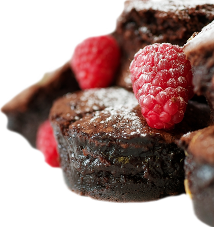 Chockshop Delicious Brownies - Chocolate Brownie (420x445), Png Download