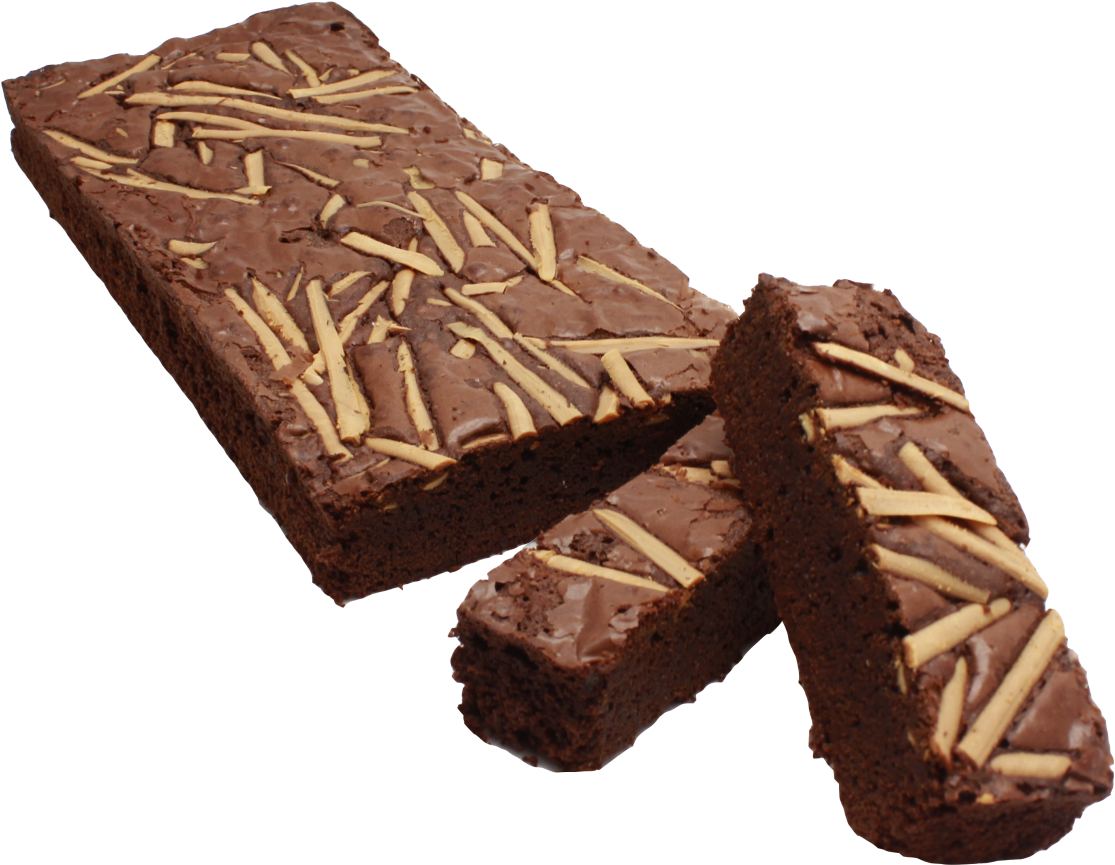 Brownies Panggang Original - Chocolate Brownie (1140x897), Png Download