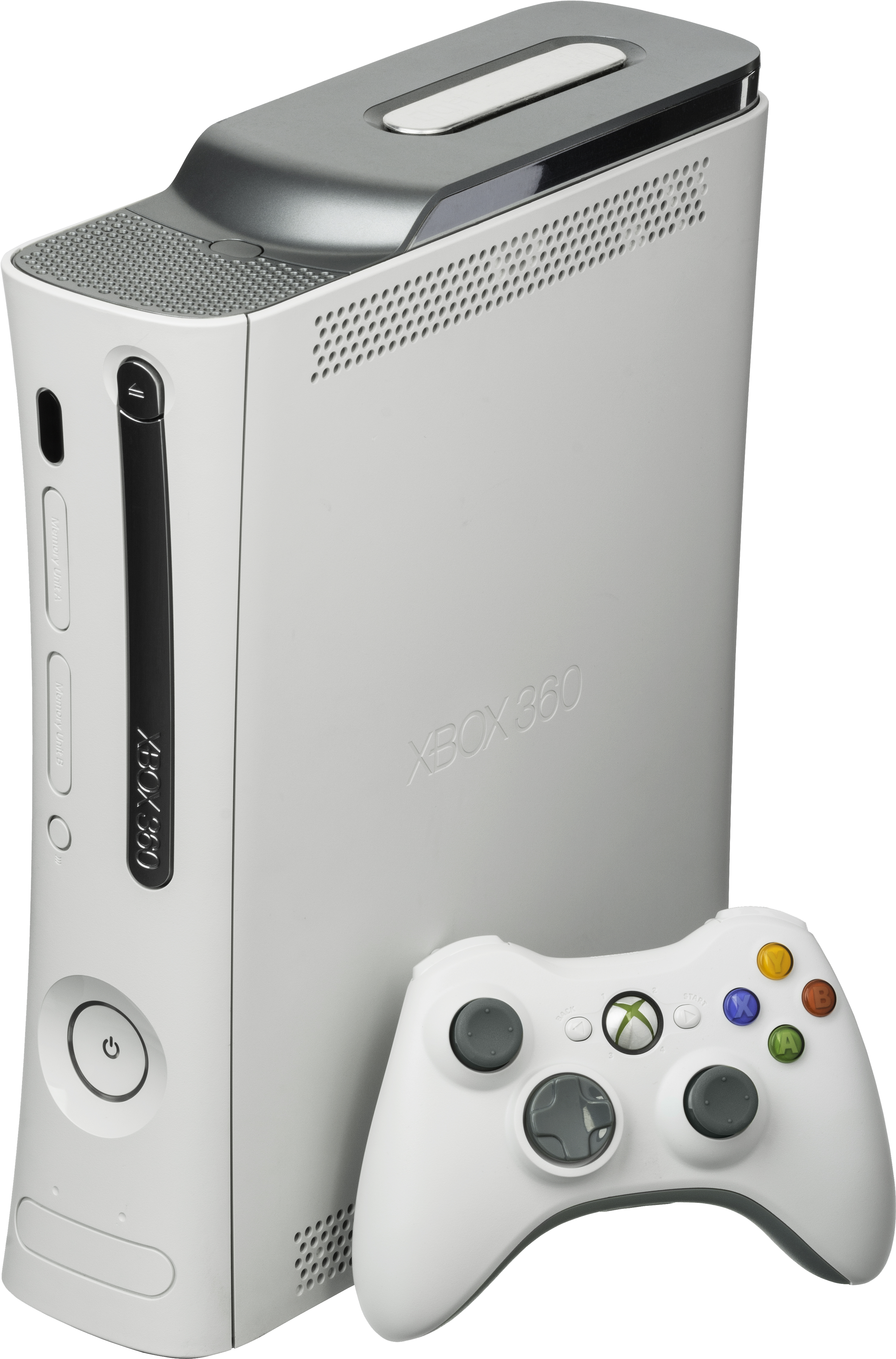 Xbox 360 Pro Wcontroller - Xbox 360 (3150x4710), Png Download