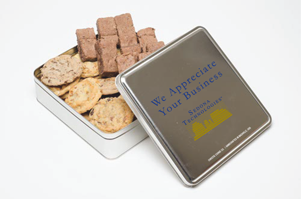 Sedona 18 Cookie 6 Brownie Assortment - Fudge (1000x662), Png Download