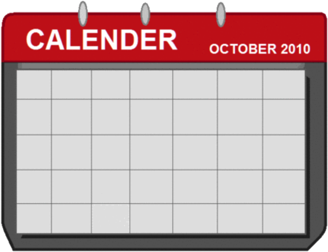 Calender By Phuocphuc46-da6az1k - Recycle (1024x709), Png Download
