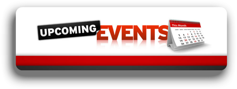 Upcoming Events Banner Png (800x310), Png Download