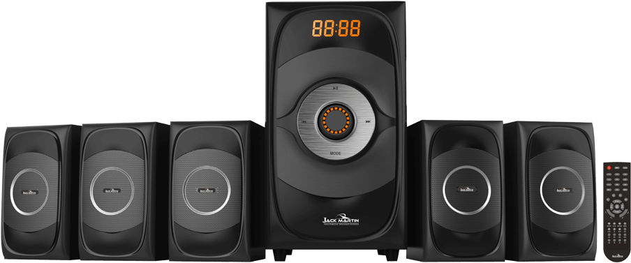 Jm-1600 - Home Theater 5.1 Png (999x650), Png Download