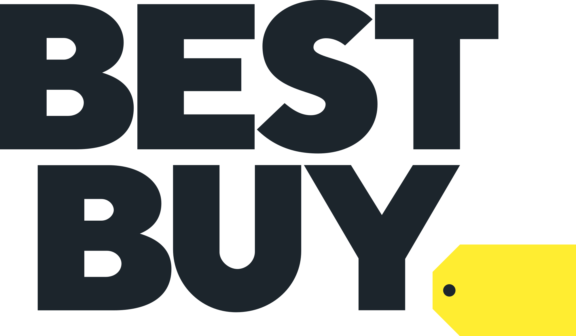 Open - Best Buy Logo 2018 (2000x1168), Png Download