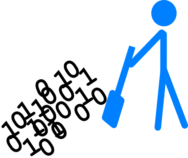 Countruction Working Binary Clip Art - Binary Clip Art Free (600x506), Png Download