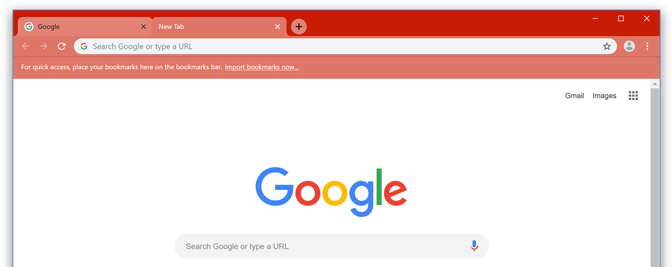 Valentine's Day Theme - Three Dots Google Chrome (700x280), Png Download
