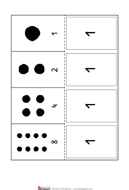 Create Printable - Cs Unplugged! (596x842), Png Download