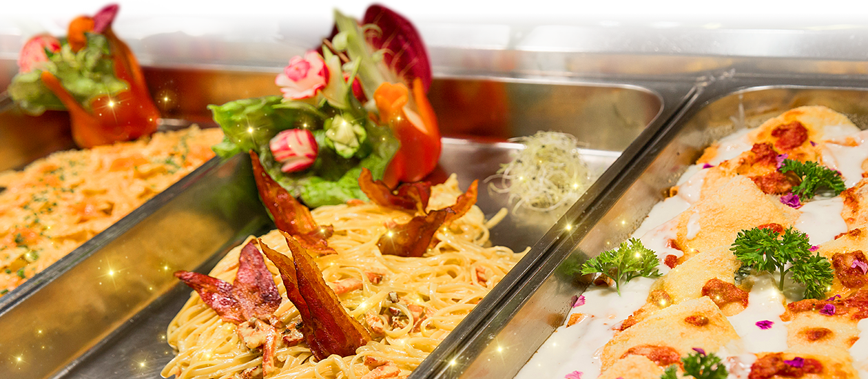 Wonder Restaurant Buffet - Gardaland Wonder Restaurant Buffet (1260x550), Png Download