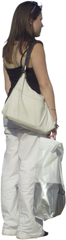 Martes, 27 De Mayo De - Chicas De Espaldas Png (232x800), Png Download