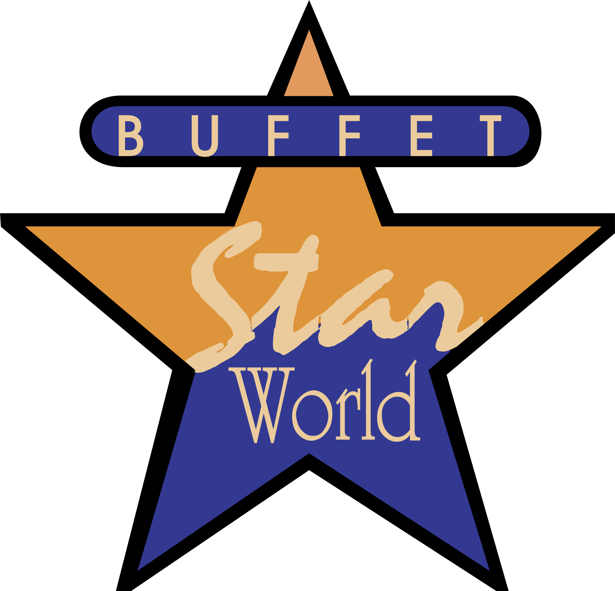 Download Buffet Star Logo Png Transparent Logo Transparent PNG