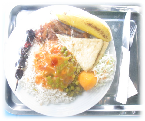 Buffet Including Chapati, Irish, Rice, A Stick Of Beef - Full Breakfast (479x400), Png Download