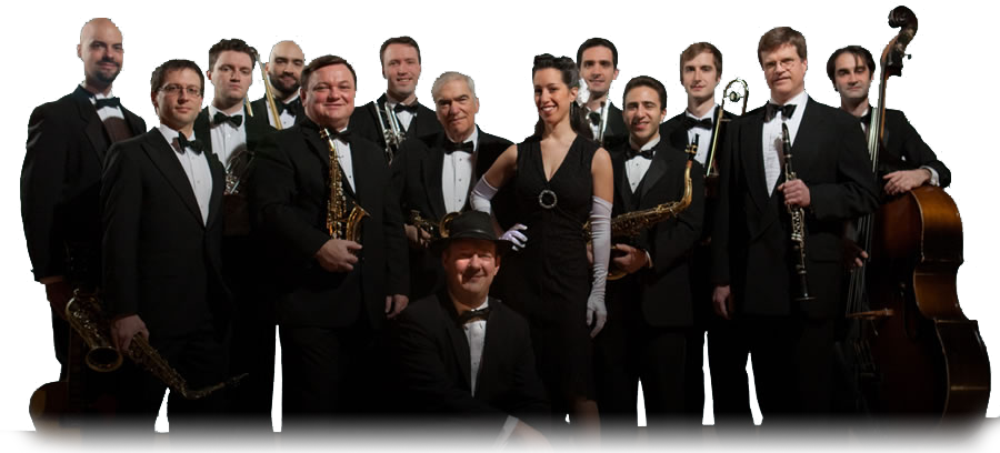 Relive The Glorious 1930's Swing Era With A "live Radio - Alan Gresik Swing Shift Orchestra (900x408), Png Download