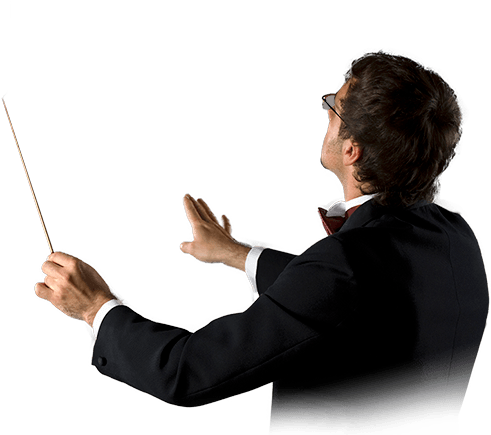 Conductor - Music (500x642), Png Download