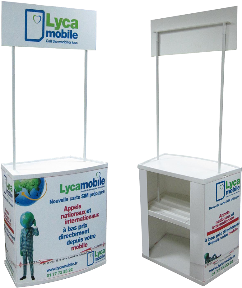 Portable Promotion Desk - Promotion Table (1000x1000), Png Download