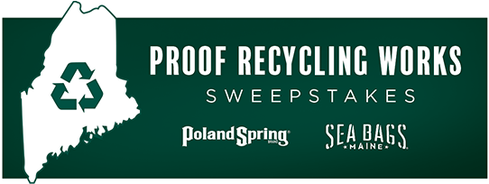 Poland Spring, Maine Poland Spring® 100% Natural Spring - Sea Bags (572x224), Png Download