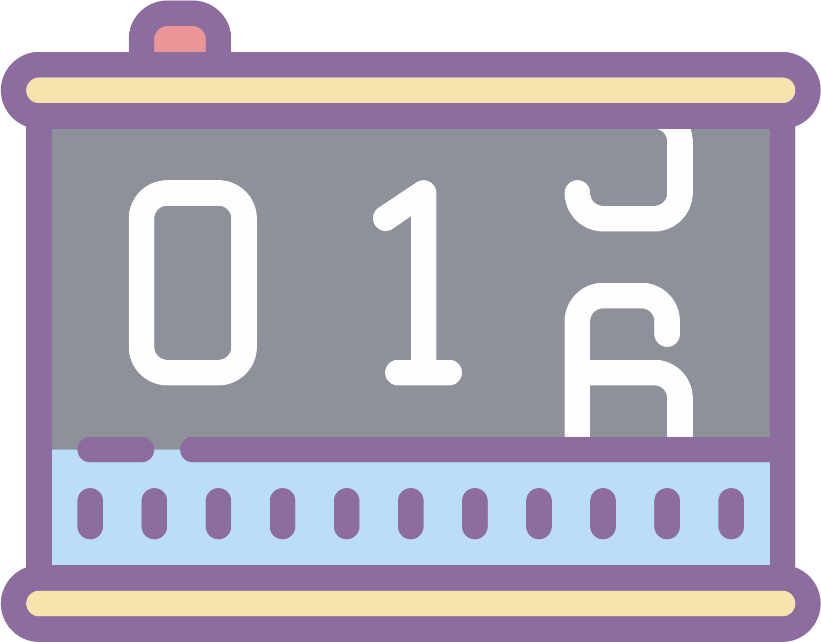 There Are Three Small, Vertically Placed Rectangles - Letter Box (1600x1600), Png Download